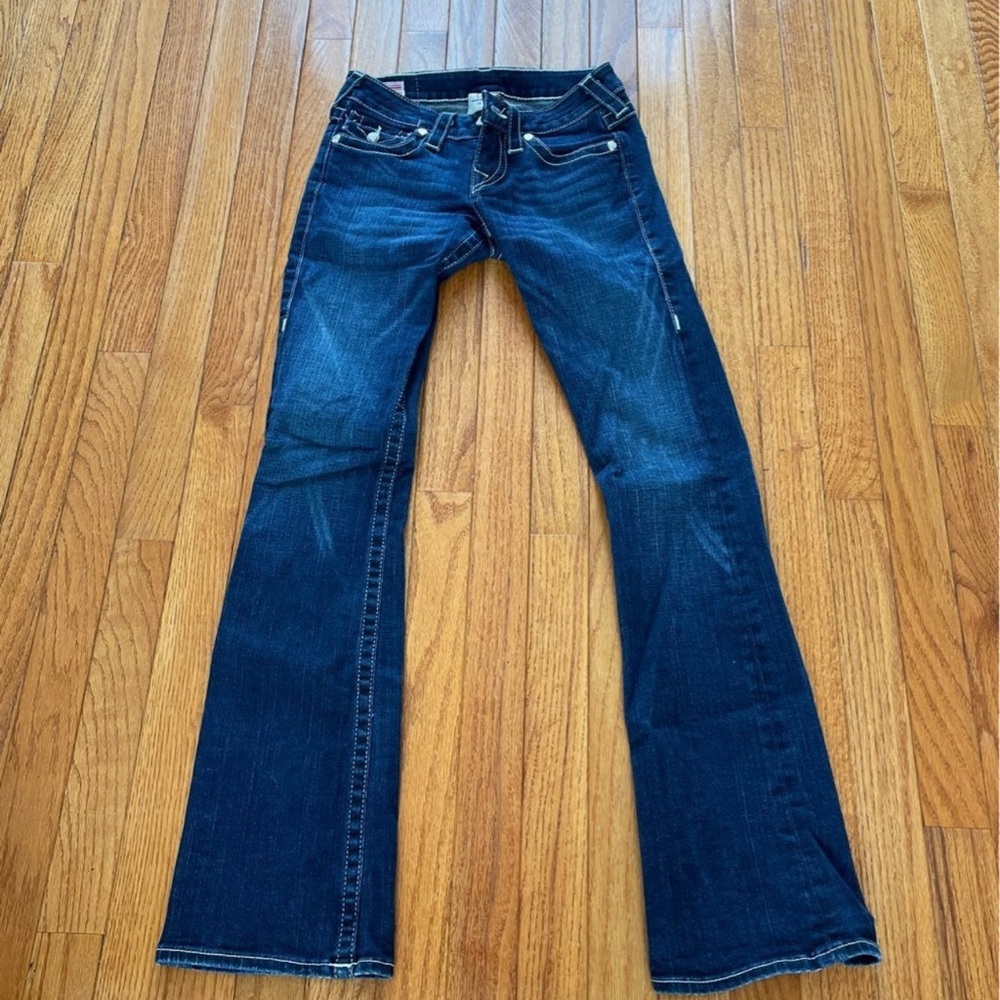 Glitter detail True Religion jeans